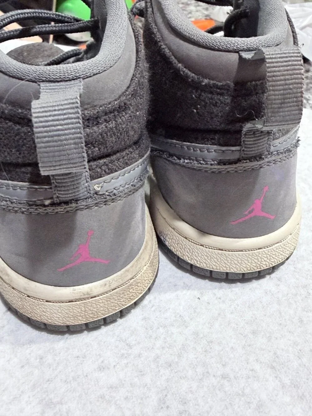Nike Jordan 1 Retro GT High Cool Grey Black Size 9c Toddler Sneakers